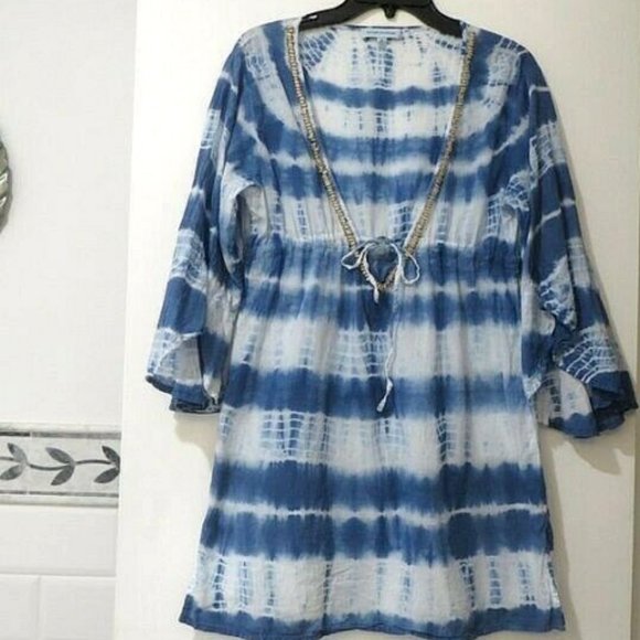 Other - ELLEN WEAVER BEADED COVER UP